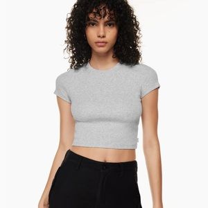 Tna ribbed waist t-shirt